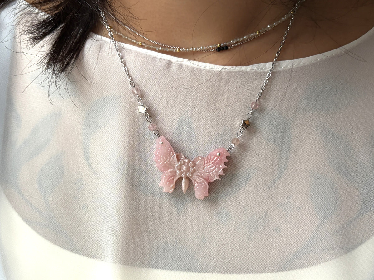 Pink Chestnut Butterfly