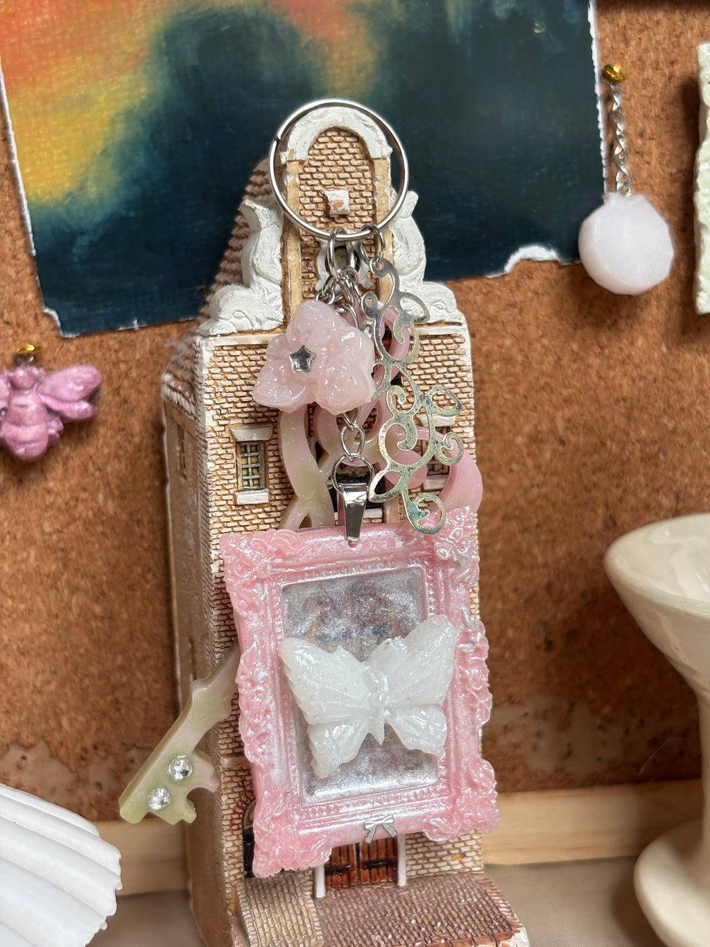 Meadow fairy keychain