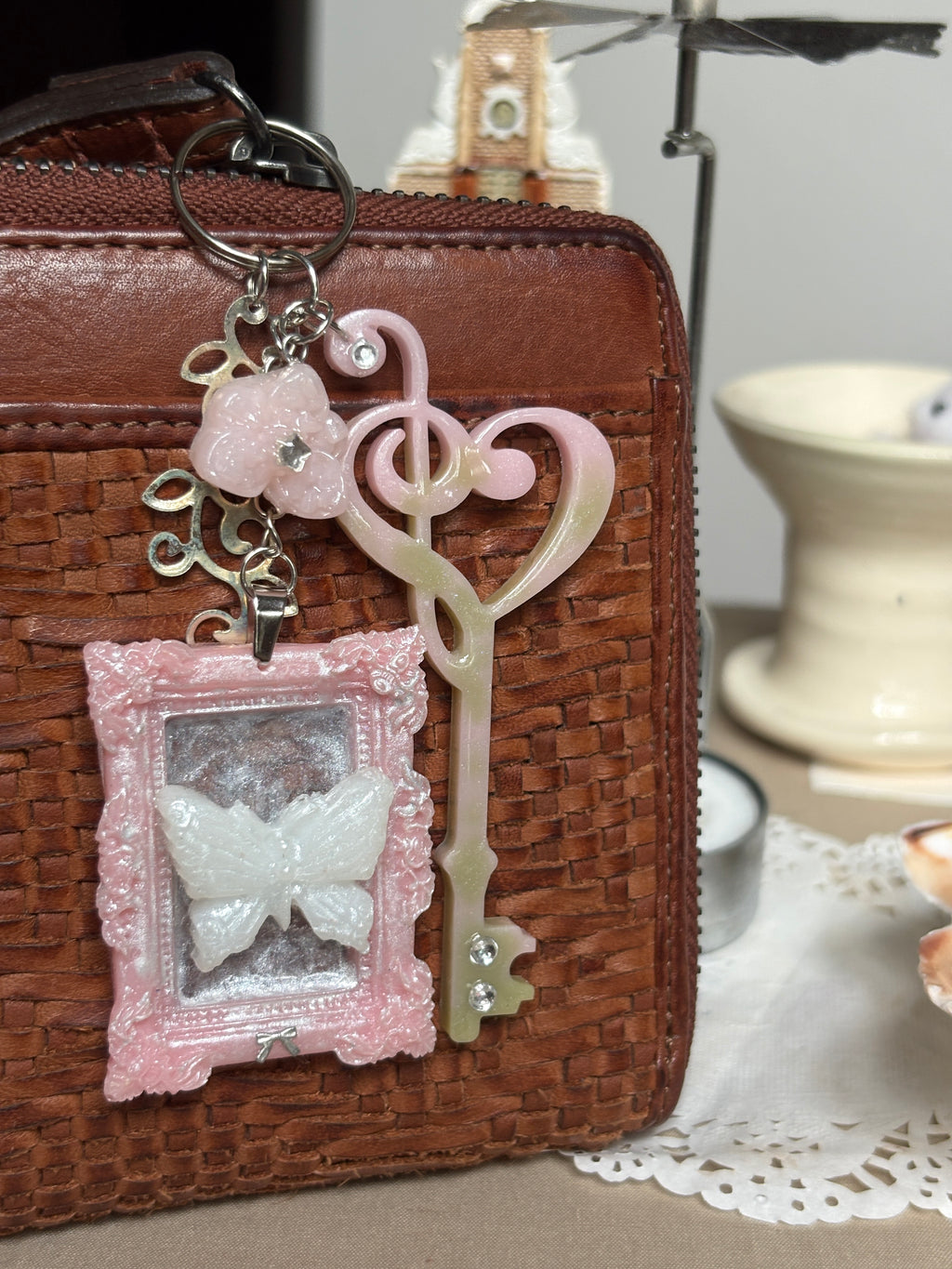 Meadow fairy keychain