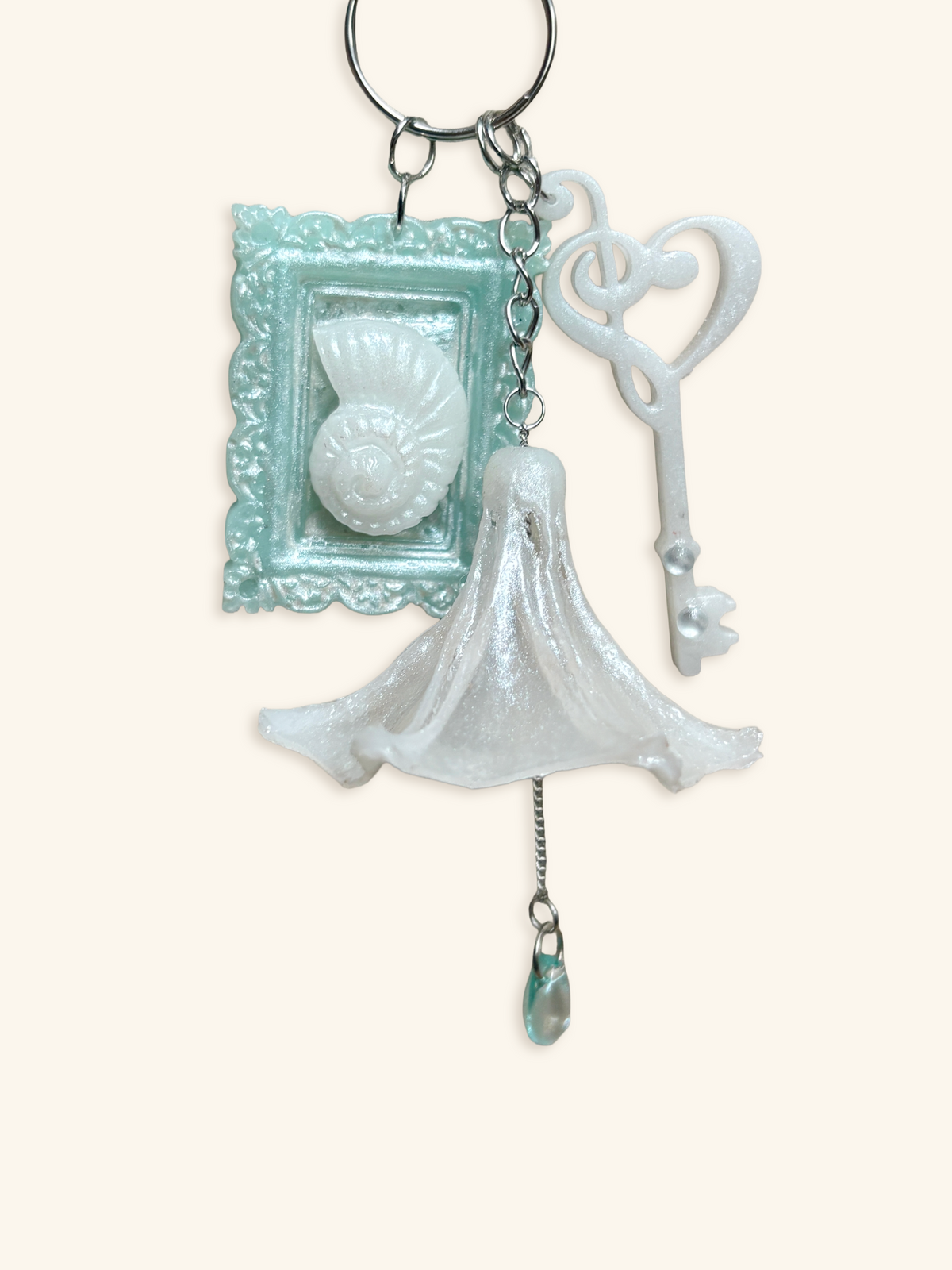 Water fairy keychain